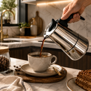 Cafeteira Italiana Moka em Inox
