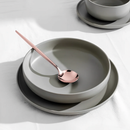 Jogo de Talheres Inox Minimalista Milão Rose
